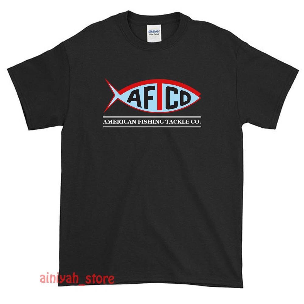 

New Aftco Fishing Logo Men s Funny T shirt USA Size S-XXL 2XL