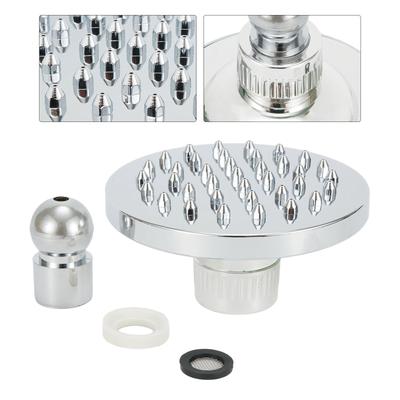 ABS Material Shower Head Plastic Top Spray Plumbing