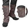 Pirate Boot Covers Vikinges Sterevunk Costume Medieval Boot Covers Leg Boot Covers Halloween Cosplay Costume AXYD