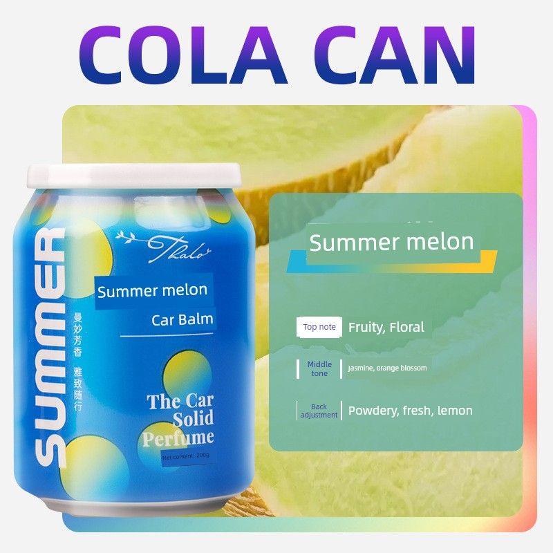 

Internet Celebrity Car Aromatherapy Car Perfume Pregnant and Baby Available Car Deodorant Solid Balm Lasting Fragrance Light Perfume D 1 Bottle [Summer Melon]