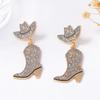 New Shoes Temperament Light Luxury Niche Versatile Fashion Personality Simple Design Earrings Earrings Earrings