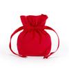 1 Stück Flanell Kordelzugbeutel Schmuck Geschenk Süßigkeiten Zugband Verpackungsbeutel Hochzeit Weihnachten Flanell Kosmetik Aufbewahrungsbeutel
