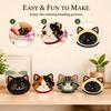 Kit de Animales con Cuentas 3D Cuentas Pequeñas Kit de Animales Forma de Animal Kit de Arte con Cuentas Hecho a Mano Kit de Manualidades con Cuentas DIY Decoración del Hogar