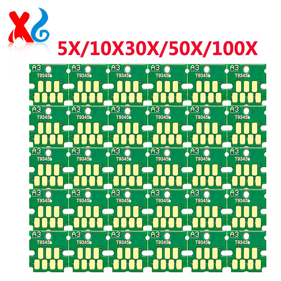 5X/10X/30X/50X/100X C9345 Maintenance Box Chip For EPSON L8050 L15150 L15158 L11160 L6550 L8180 L8168 L8160 WF7840 ET8550 ET5800