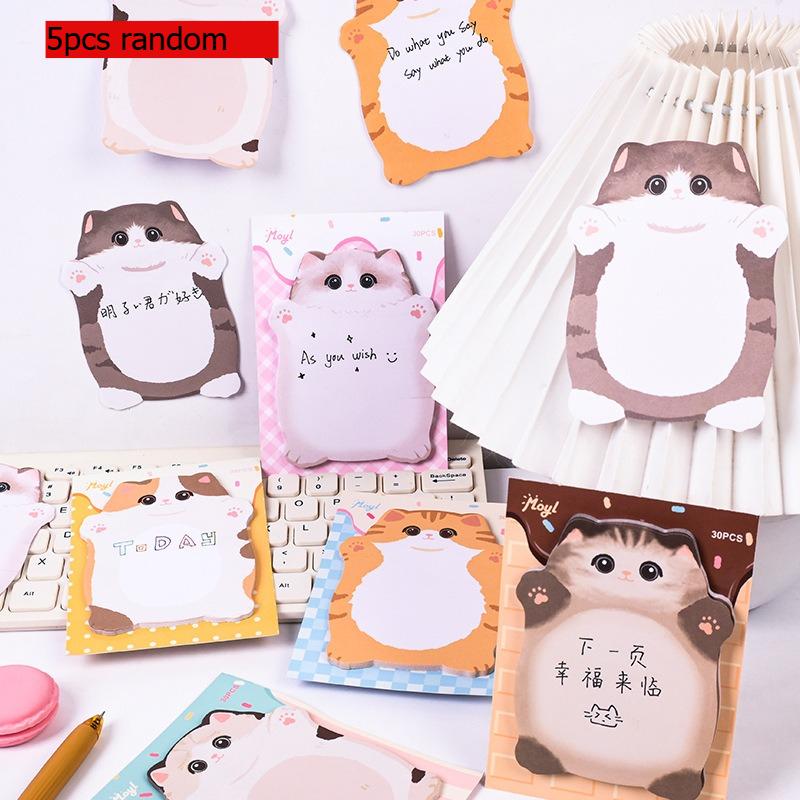 Gift Cute Pet Alien Cat Notes Message Student Handbook Cartoon N Times Lovely Memo Pad Kawai Stationery Office School Supplies