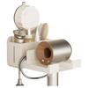Strong Suction Cup Suction Cup Hair Dryer Holder No Damage To Wall Easy Installation Hair Dryer Storage Hanger Removable Design
