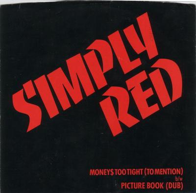 7inch Record SIMPLY RED - Money$ Too Tight (To Mention) 769528 Elektra 1985 US Soul/Funk Used