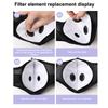 New Cycling Face Mask With Filter Goggles Dust Mask Sport Washable Reusable Facemask For Men Bandana Actived Carbon Filters