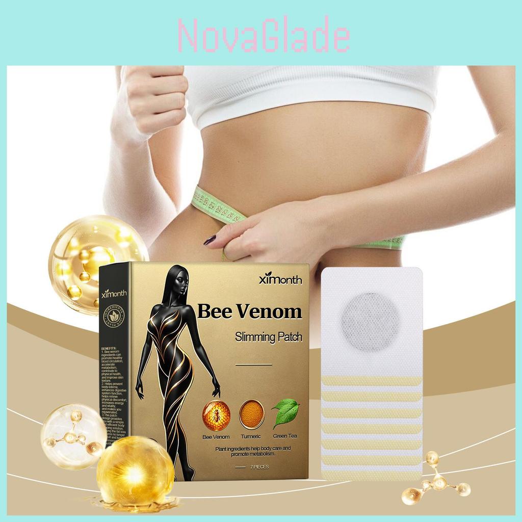 Premium Bee Venom Slimming Patches For Firming Skin And Reducing Belly Fat For Women