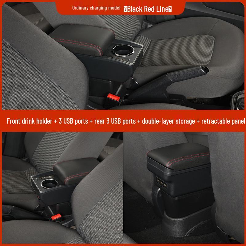 Wuling Rongguang EV Armrest Storage Console - Car Modification Accessories 2026