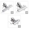 Snack Sealing Clips Stainless Steel Food Clips Seal The Coffee Beans Seal Food Storage Bags Food Saver Travel Kitchen Gadgets