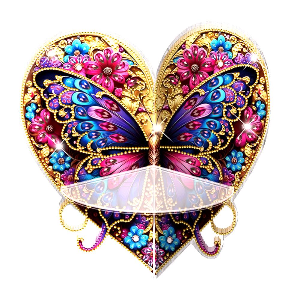 Butterfly Diamond Painting Corner Shelf Storage Rack Diamond Art Corner Display Rack for Wall Decor Storage