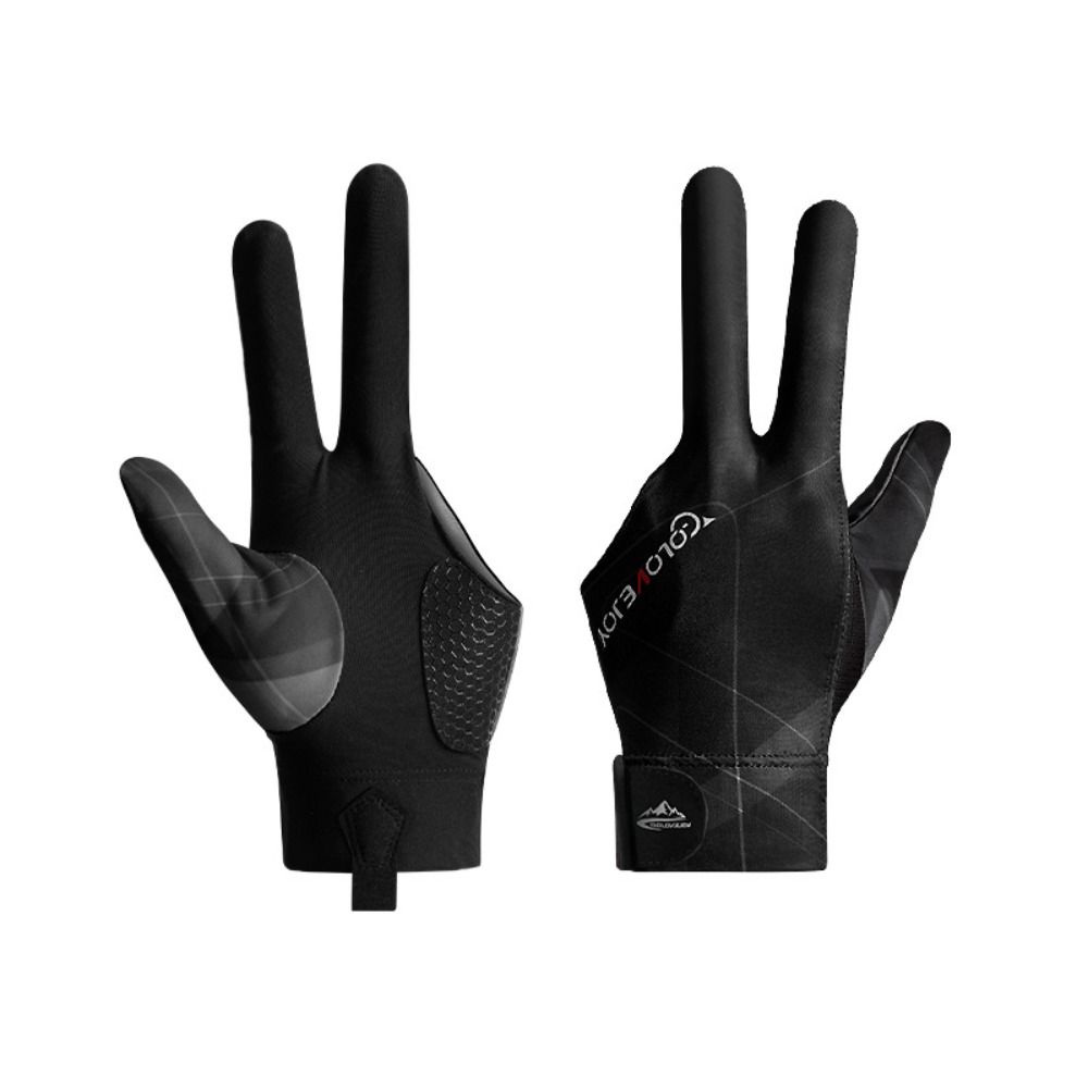 Full Finger Style 3 Fingers Billiard Glove Three Finger Single Piece Billiards Gloves  Woman