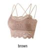 Débardeur Camisole Sexy en Dentelle pour Femme avec Coussinets de Poitrine, Grandes Tailles, Respirant pour l'Été, Porté Seul ou en Sous-vêtement.