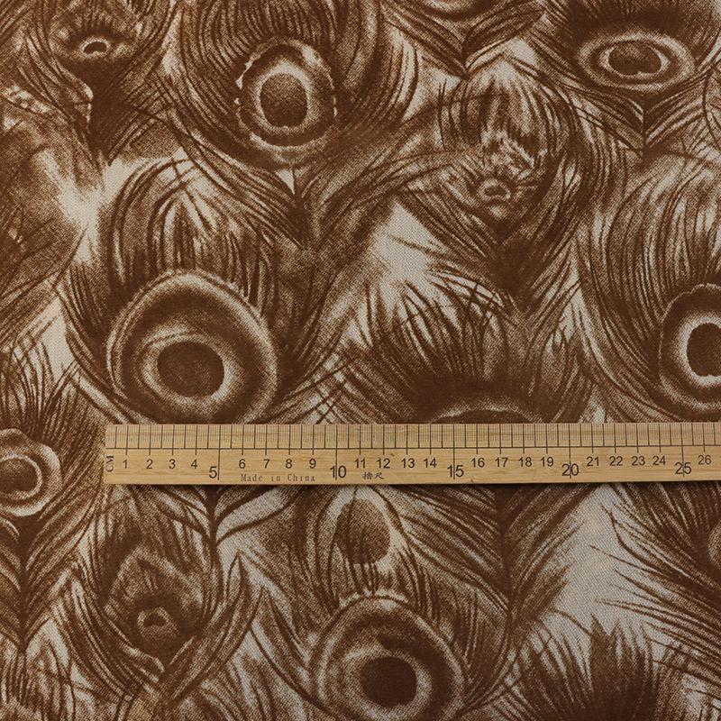 Korean Net Phoenix Feather Flocking Fabric for Spring/Summer Camisole Dresses and Coats