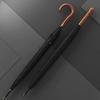 Olycat Accessible Luxury Gentleman Long Brush Holder Umbrella Solid Wood Umbrella Reinforced Strong Wind-Resistant Rain-Proof Business Large Umbrella