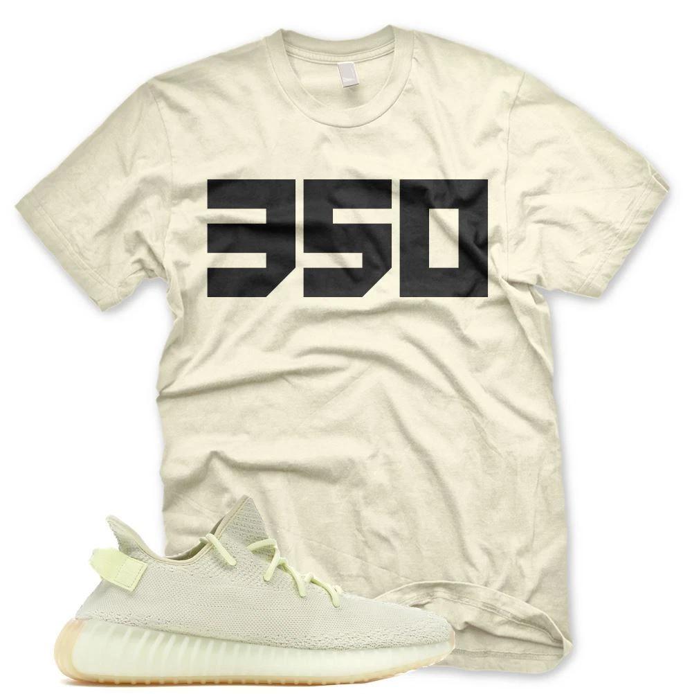 New  350  T Shirt for Adidas YZ 350 V2 BUTTER GUM 2XL