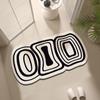 Non-slip Bathroom Mat Northern Europe Water Absorbent Quick Dry Bathtub Shower Ins Home Textile Welcome Doormat Washable Fashion