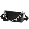 New Disney Mickey Series PU Crossbody Bag, Shoulder Bag, Portable Shoulder Bag, Triangle Bag Trumpets Women's Black BMK-71051B