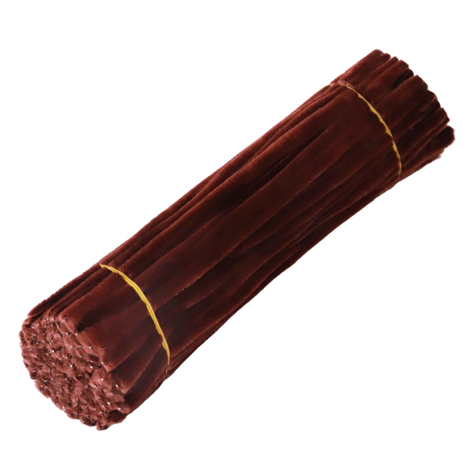 

Dark Brown Craft Pipe Cleaners 30cm x 6mm 100 Pack for DIY Decorations