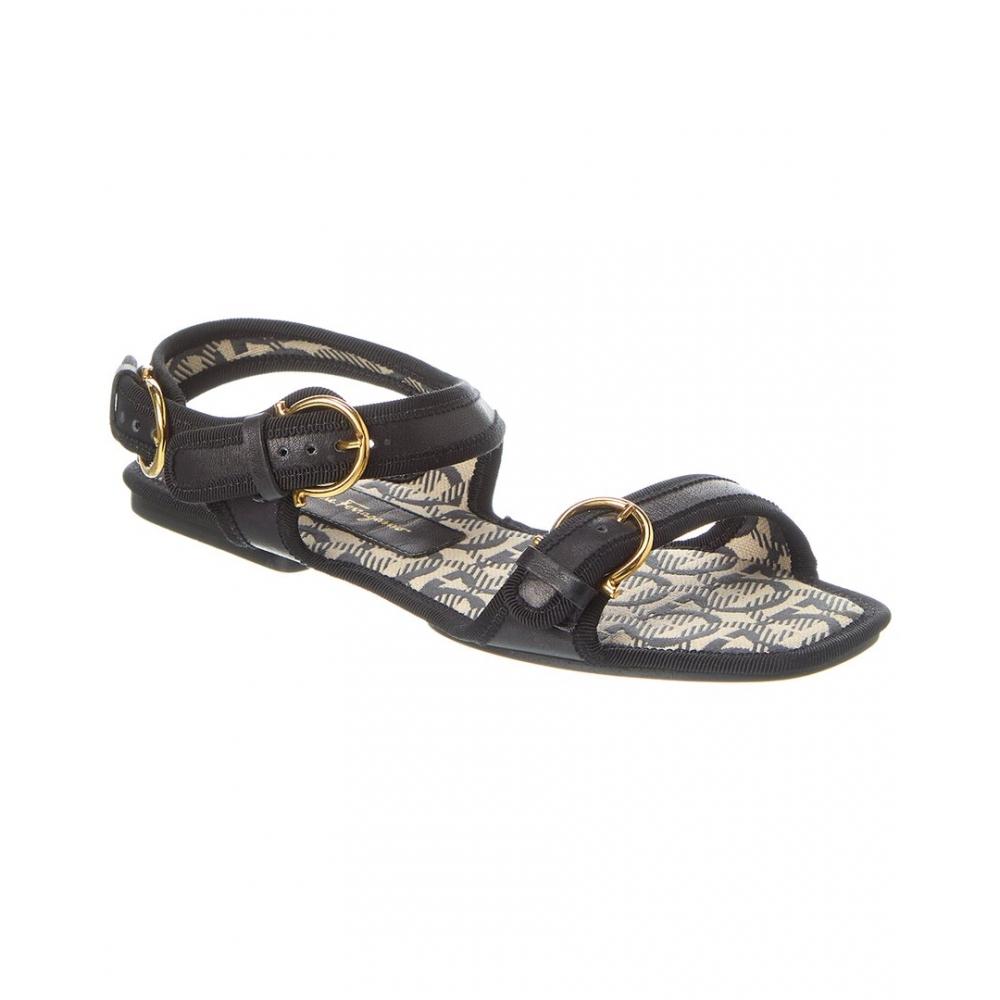 

Кожаные сандалии Salvatore Ferragamo Nomadic черный