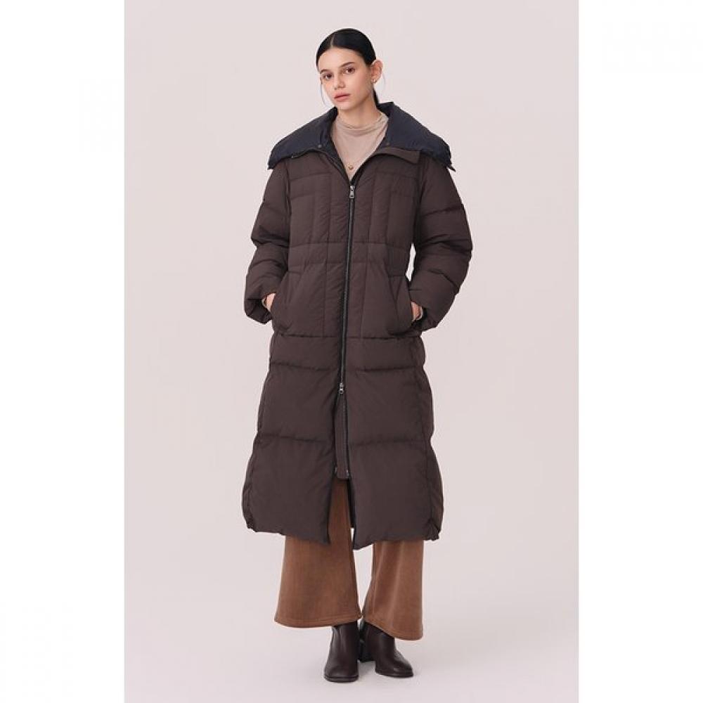 Huit Women Maxi Long Goose Down Coat Htwpd5l09t
