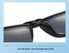 Coolmu Vintage Polarized Sunglasses & Prescription Frames Set for Men & Women - 1 Frame with 5 Colorful Magnetic Clip-ons.