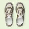 Gucci Chunky B Leather Casual Sneakers Men's White Green 700641 UPG90 1282