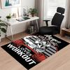 Custom Name weightlifting Printed Carpet, for Office Chair Living Room Bedroom Kitchen Room Decor Gifts.
