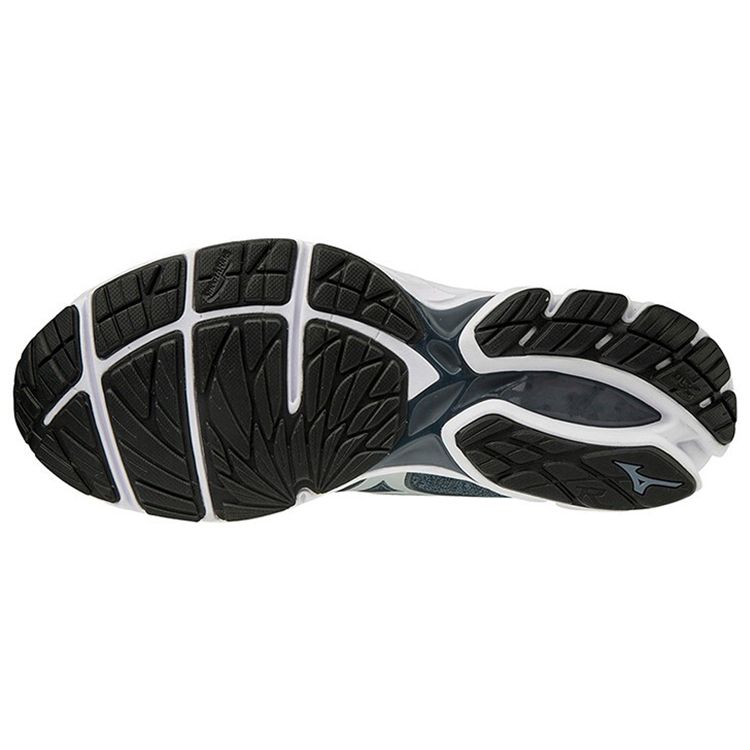 Mizuno Wave Rider 23 Blue Silver Unisex Sneakers J1GC190345