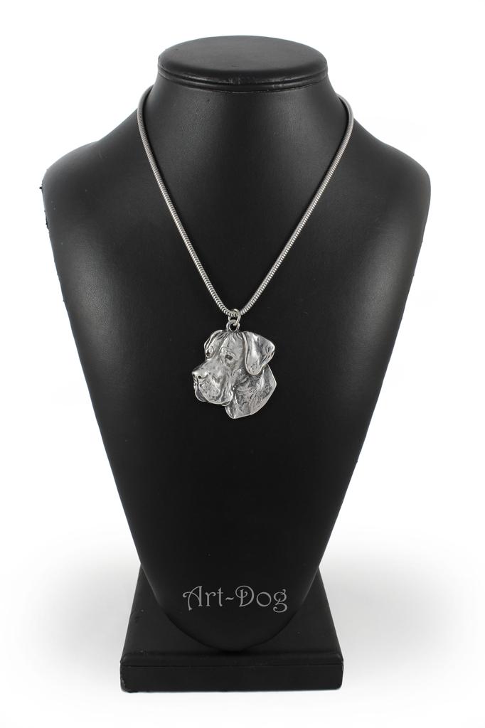 Great Dane II - Dog Necklace, Unique Jewellery for the Dog Fan, Unique Adder Pendant by Art-Dog Brand