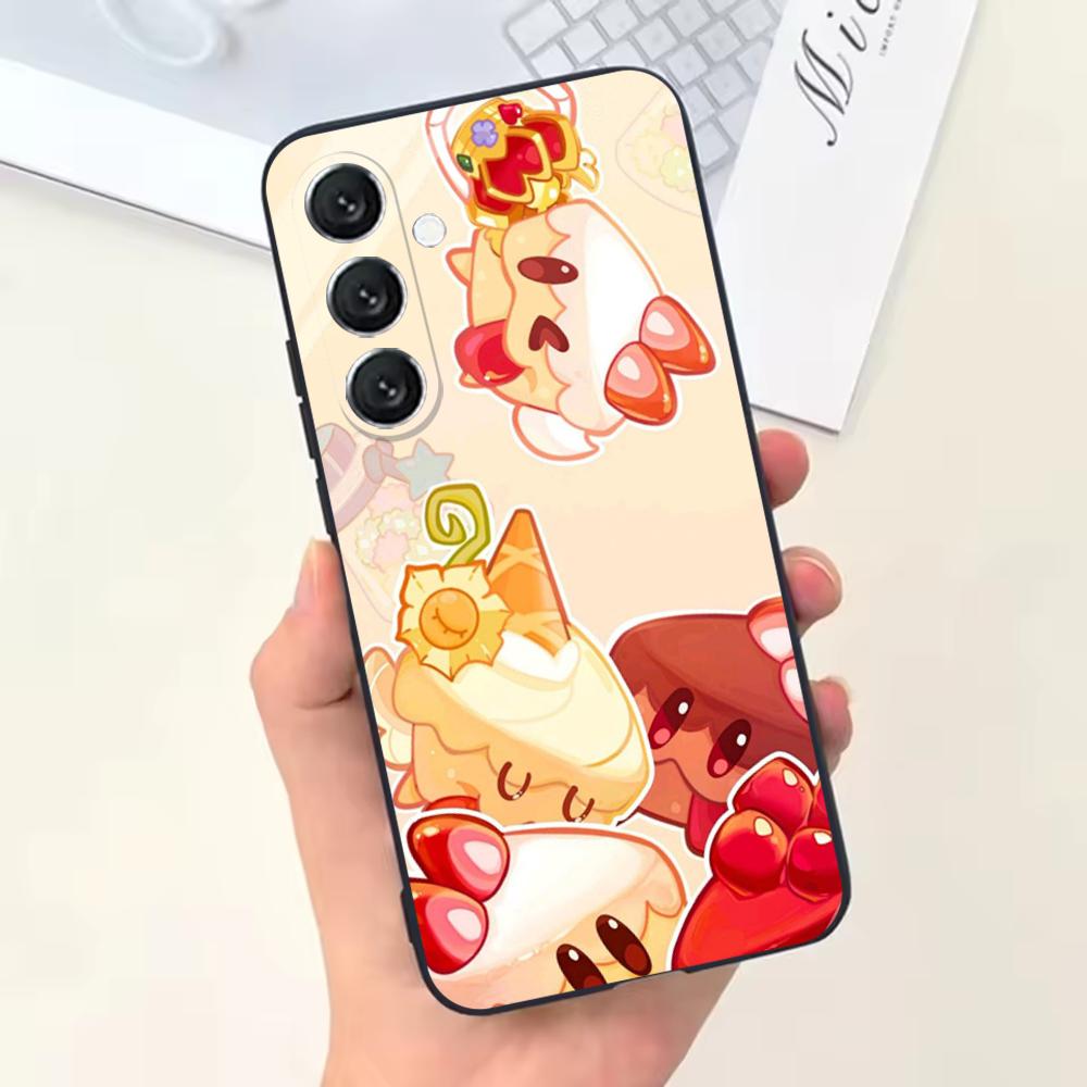 

Game C-Cookie Run K-Kingdom Phone Case For Samsung Galaxy A13,A21s,A22,A31,A32,A52,A53,A71,A80,Soft Black Shell Samsung a41