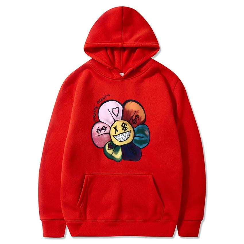 Pirates Pilates Herbst Winter Geld Blume Hoodie Hip Hop Street Academy Klassischer Hoodie Alltagsmode Warmer Hoodie Geschenk
