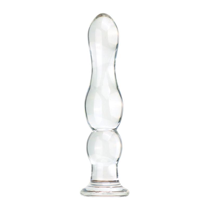 VaHppy Glass anal plugs Thin and long Deep Anal pulling beads Unisex Gay Sex Toys Dildo Masturbators SM