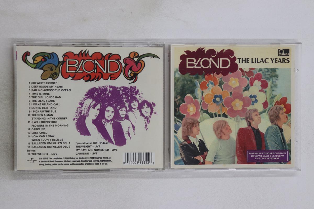 

CD BLOND - Lilac Years 0183352 UNIVARSAL 2003 Sweden Rock Used