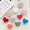 Popular Heart Shaped Phone Socket Holder Finger Grip Bracket Support Telephone for IPhone Samsung Cellphone Pocket Socket Stand