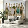 SVT Wall tapestry, aesthetic printed fabric blanket, suitable for bedroom, living room, and home decor.
