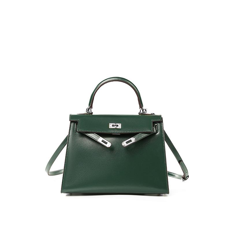 High End Verze Taška Druhá generace Vzor BOX Hovězí kůže Mini Kabelka Nová High-end Kůže Dámská Crossbody Taška