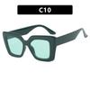 Square simple flat mirror women's new glasses frame fashion Internet celebrity ins anti-blue glasses frame