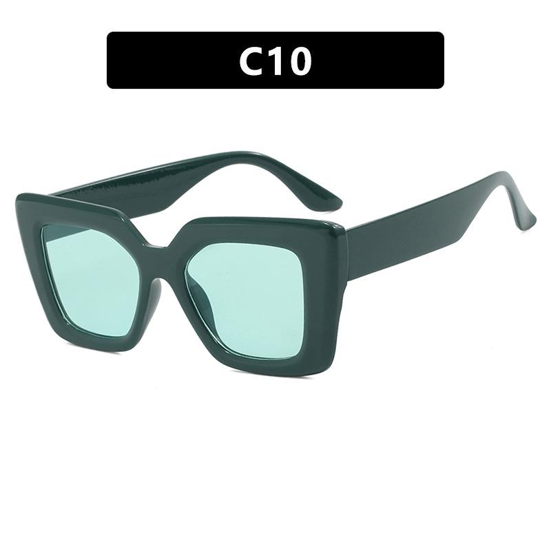 Square simple flat mirror women's new glasses frame fashion Internet celebrity ins anti-blue glasses frame