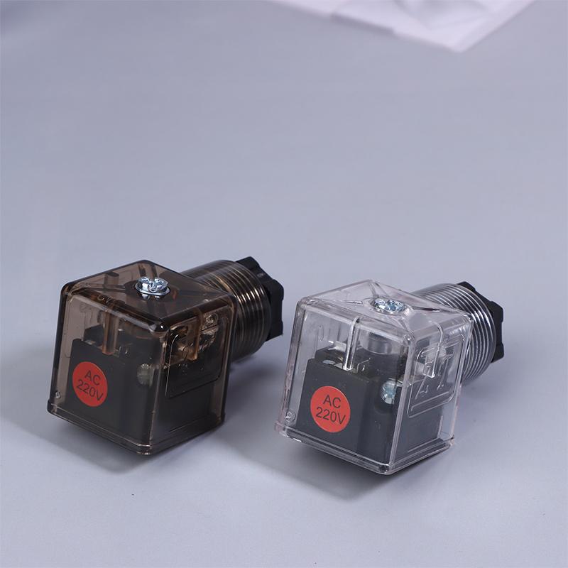 Magnetspulenstecker Hydraulikventil Transparent Spannung Universelles Zubehör DC24 Magnetventil Magnetventil