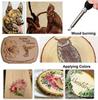 Digital Adjustable Temperature Pyrography Kit: Carving & Soldering Pen with Constant Temp Display