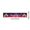 Bannière Ramadan Kareem Toile de fond Lanternes Lumières Décoratif Festival Fête Événement Célébration Graphique Décor Islamique Arrière-plan