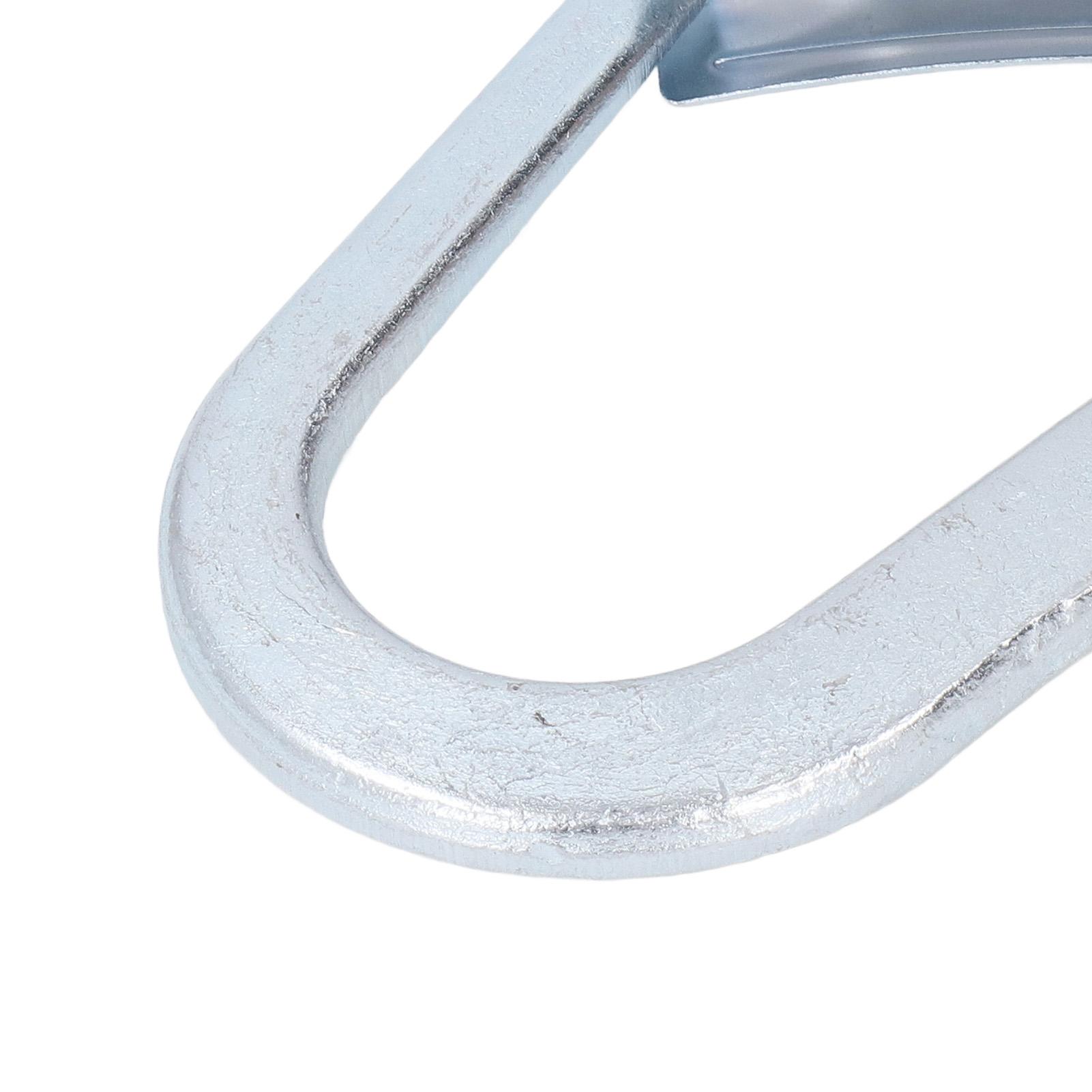 

Предохранительный крюк 22 кН Грузоподъемность Оцинкованная легированная сталь Многофункциональный самоблокирующийся цепной крюк