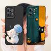 Phone Case For Realme GT2 Pro GT 2 Pro RMX3300 Casing Cartoon Dragon Funny Cat Pattern Back Cover Shockproof Silicone Cases