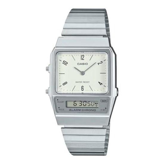 CASIO Standard Analog-Digital Quartz Watch AQ-800E-7A2 Unisex Off-White Overseas Model