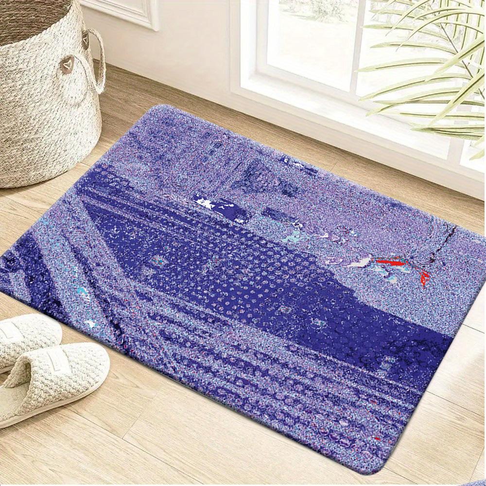 1pc Flannel Rug Marvel Superheroes Bathroom Mat, Multiple Sizes, Multi-functional for Daily Use, Suitable for Bathroom, Entran