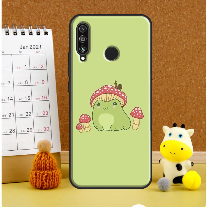 Frog Skateboard Cute Kawaii For Huawei Nova Y72 Y70 Y91 Y90 Y60 Y61 Y73 3i 7i 8i 11i 12i 9 10 SE P20 P30 P40 Lite Case