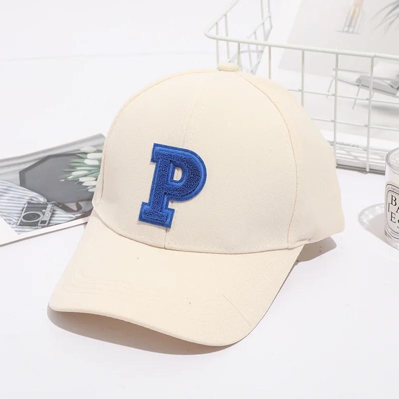Fashion Stereo Embroidered C R Letter Unisex Baseball Cap Women Hip Hop Street Solid Snapback Hat Men Adjustable Trucker Hats