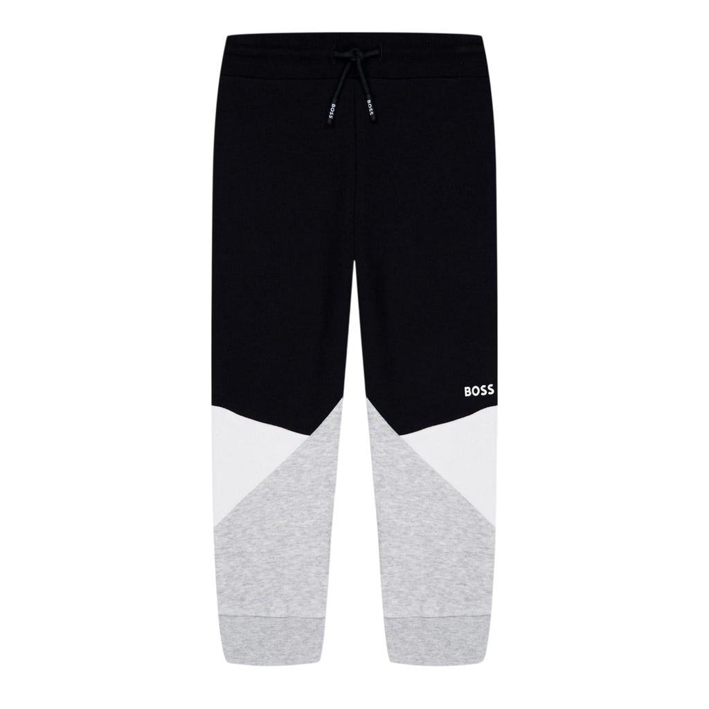 Boss Childrens/Kids Colour Block Regular Joggers